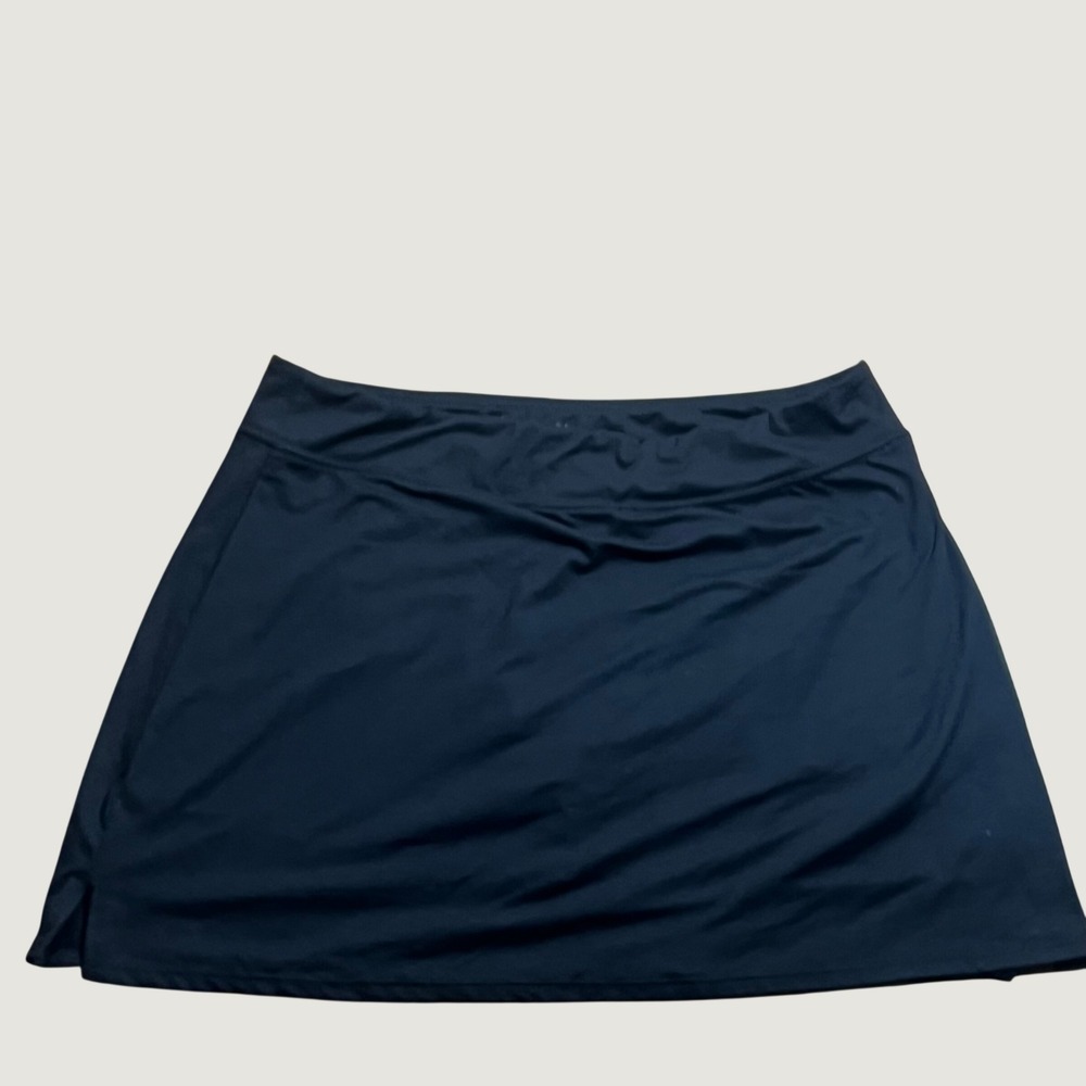 Tranquility by Colorado Clothing Womens Black Active Skort Tennis Golf Large